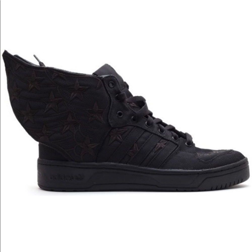 Adidas asap rocky js black flag wing sneaker
